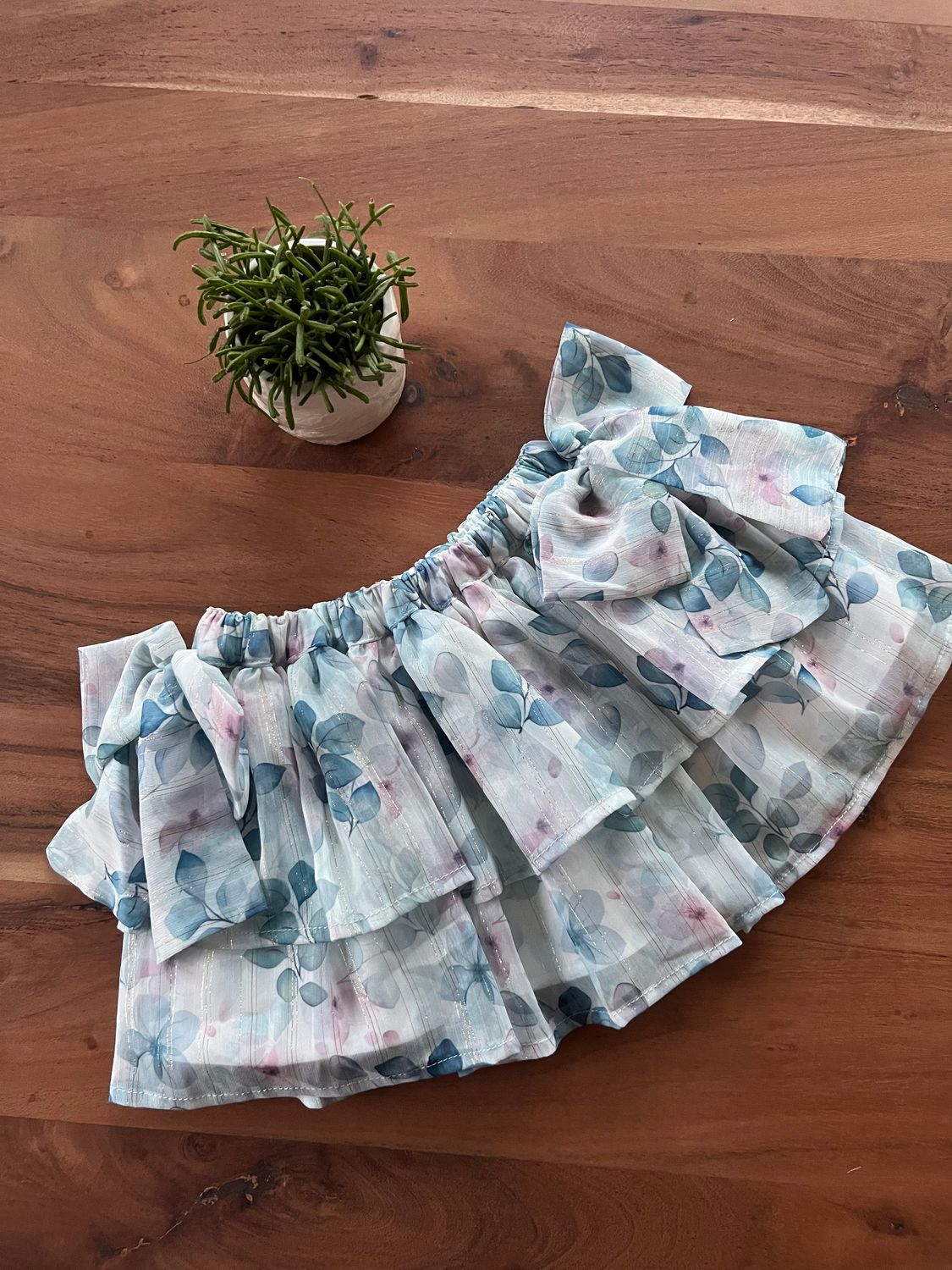 Rokje Saphira - groen pastel - Cordel