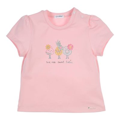 T-Shirt Aerobic Fruit - Roze - Gymp