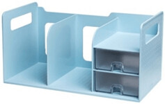 BOOK RACK WITH DRAWERS