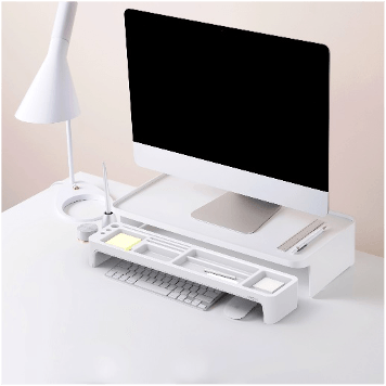 Monitor Stand + Desktop Organizer