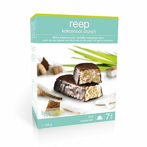 Reep Kokosnoot crunch (etui van 7)