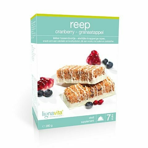 Reep Cranberry-granaatappel (etui van 7)