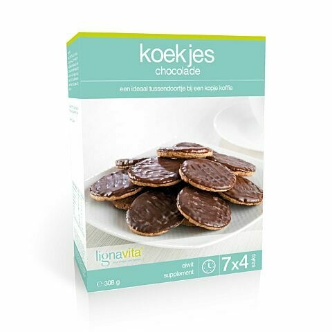 Koekjes chocolade (7x4 stuks)