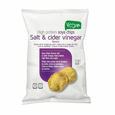 Salt&Cider Vinegar Soya Chips (5x30gr)
