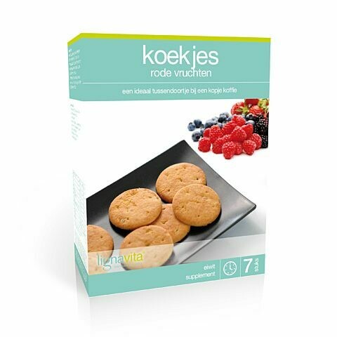 Koekjes rode vruchten (7x5 stuks)