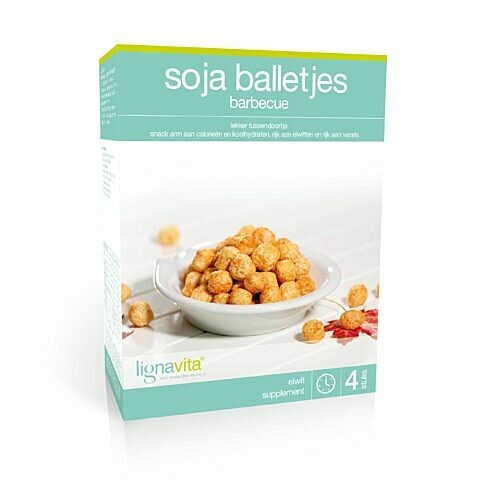 Sojaballetjes BBQ (etui van 4)