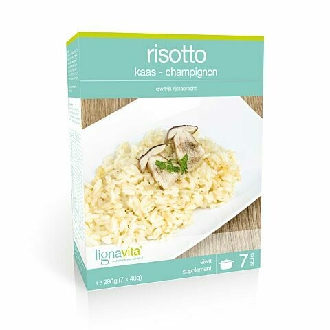 Risotto kaas champignons (etui van 7)