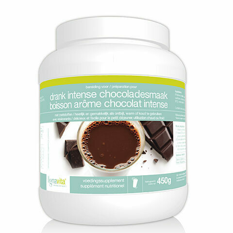 Intense chocoladesmaak drank 450gr