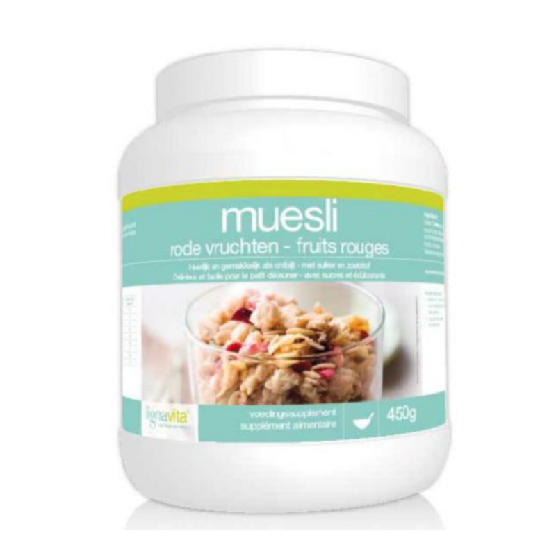 Muesli rode vruchten 450g