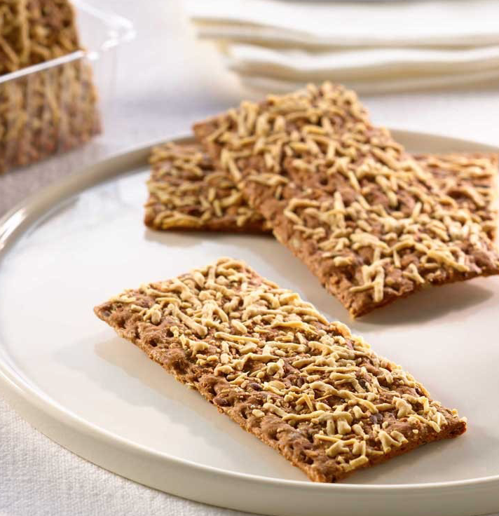Low. carb crackers met kaas (2stuks)