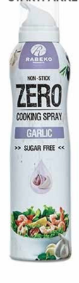 Cooking spray garlic