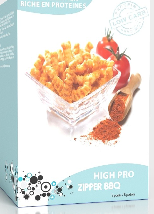 Zipper Chips BBQ (etui van 4)
