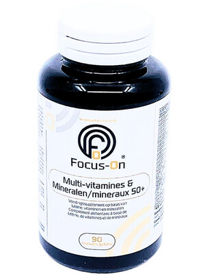 Focus-on Multi vitaminen 50+
