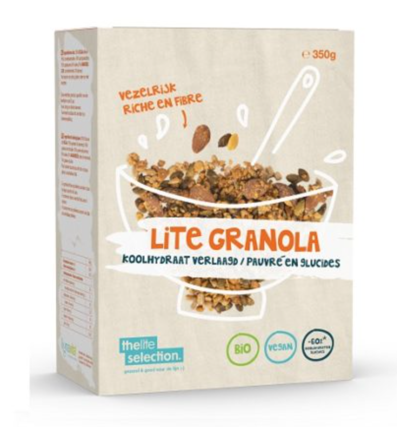 Lite Granola Koolhydraat verlaagd 350g
