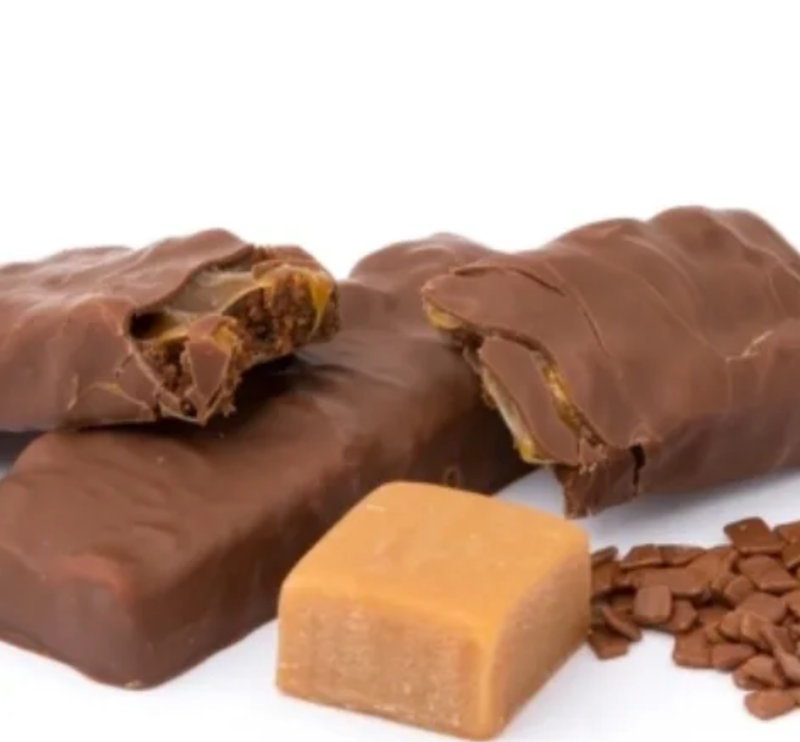 Reep chocolade caramel pinda