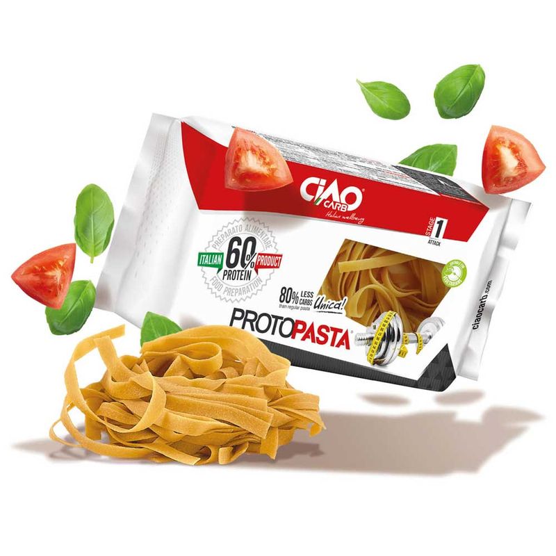 Tagliatelle Pasta 60% eiwitten – Ciao Carb (2 x 50 g)