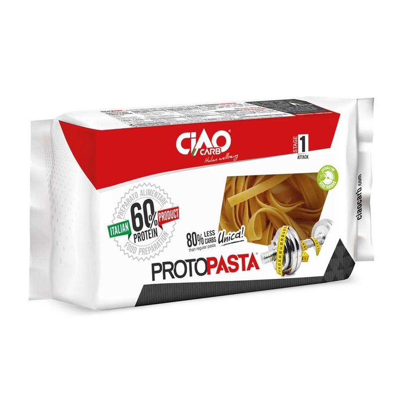 Tagliatelle Pasta 60% eiwitten – Ciao Carb (2 x 50 g)