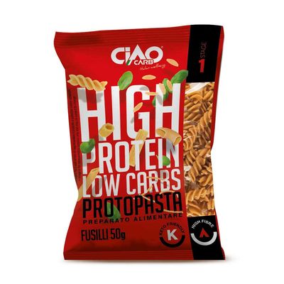 Protopasta Fusilli (50g) - Ciao Carb Protopasta Fusilli (50g) - Ciao Carb