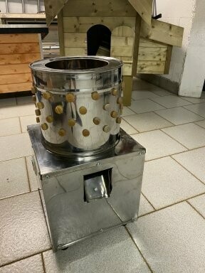 Plukmachine voor kwartels / duiven