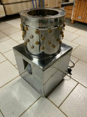 Plukmachine voor kwartels / duiven