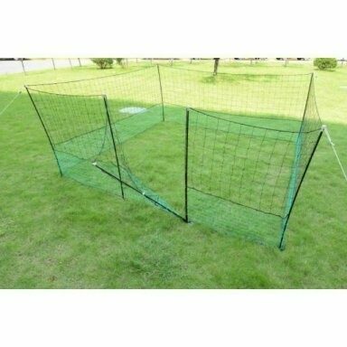 Mobiele kippenomheining 1,25x12m