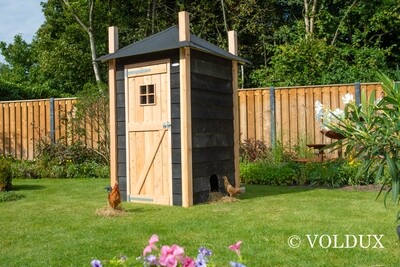 Kippenhok Hooiberg Mees