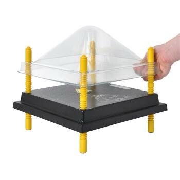 afdekkap warmteplaat 40x40cm afdekkap warmteplaat 40x40cm