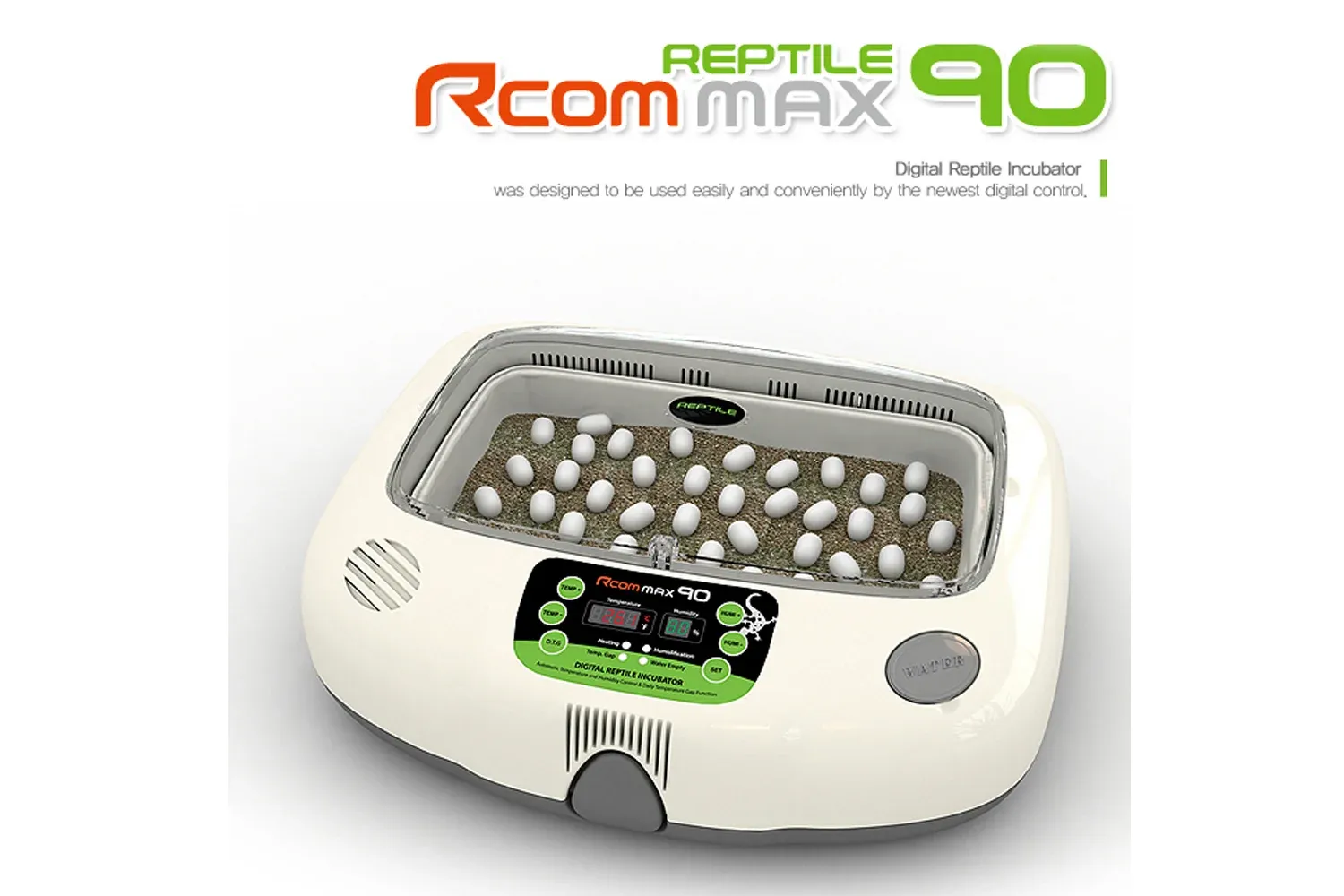 Rcom Reptile 90 broedmachine voor reptielen / schildpadden