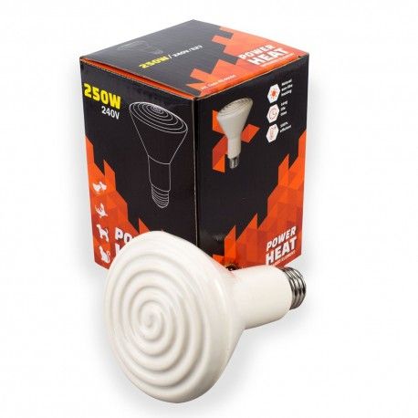 Powerheat donkerstraler 250W – efficiënte infraroodwarmte zonder licht