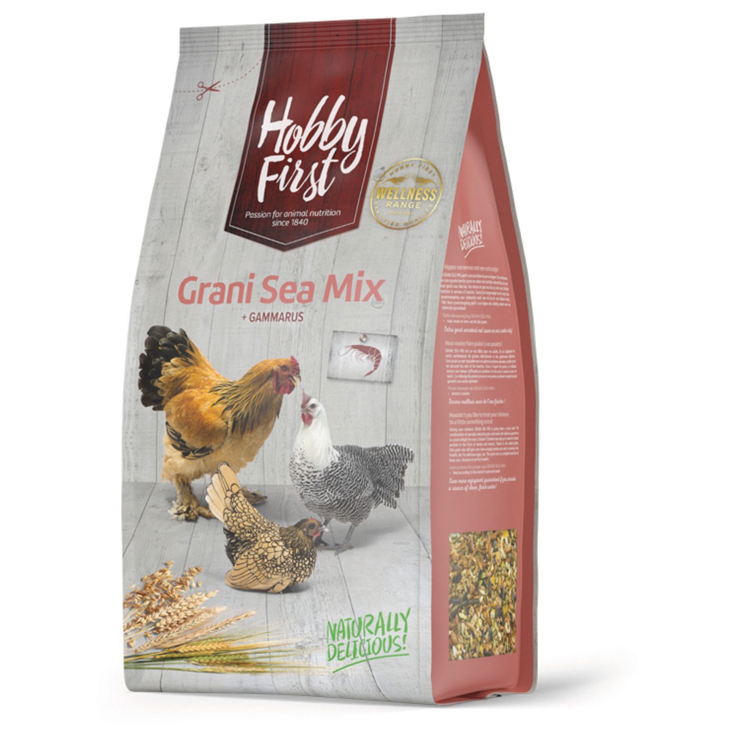 Hobbyfirst Grani Sea Mengeling Met Vlokreeftjes - 3 kg