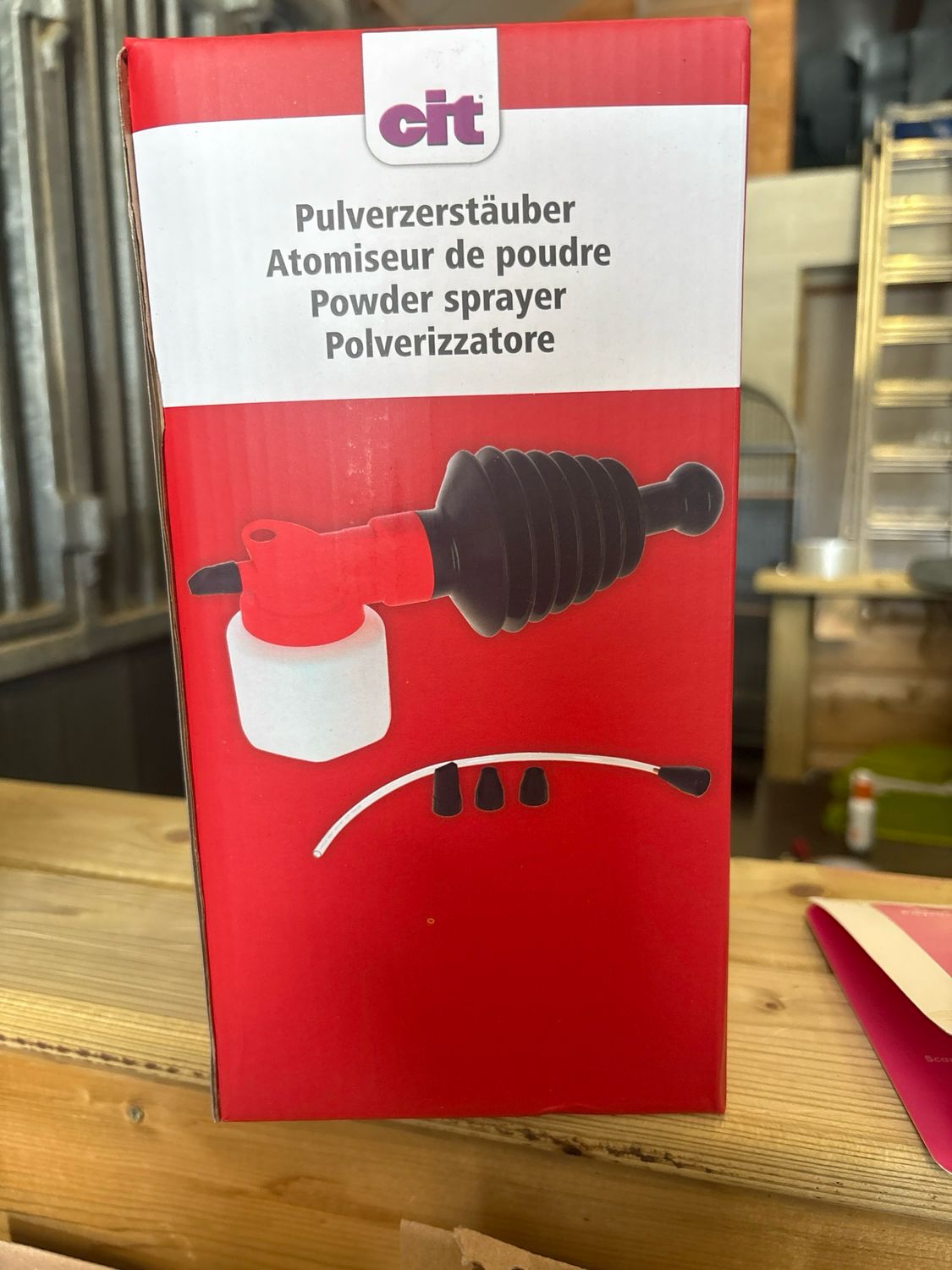 Poeder sprayer