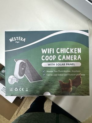 Nestera wifi camera met zonnepanneel