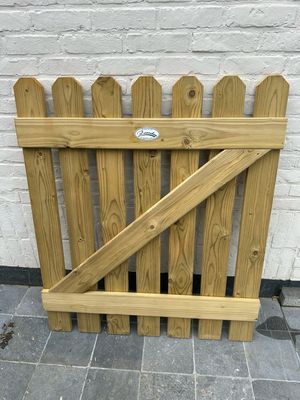 Geïmpregneerd tuinpoortje 1,2m Hoog