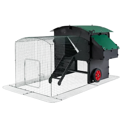 Nestera: 2m kippenren voor verhoogd breed kippenhok Nestera: 2m kippenren voor verhoogd breed kippenhok