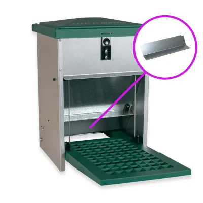 Anti-knaag beschermingsplaat tegen Ratten voor FEEDOMATIC