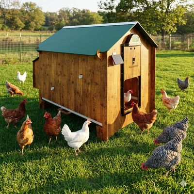 Trespa Kippenhokken Cucciolotta