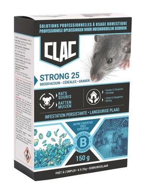 Clac Strong 25 granen ratten en muizen