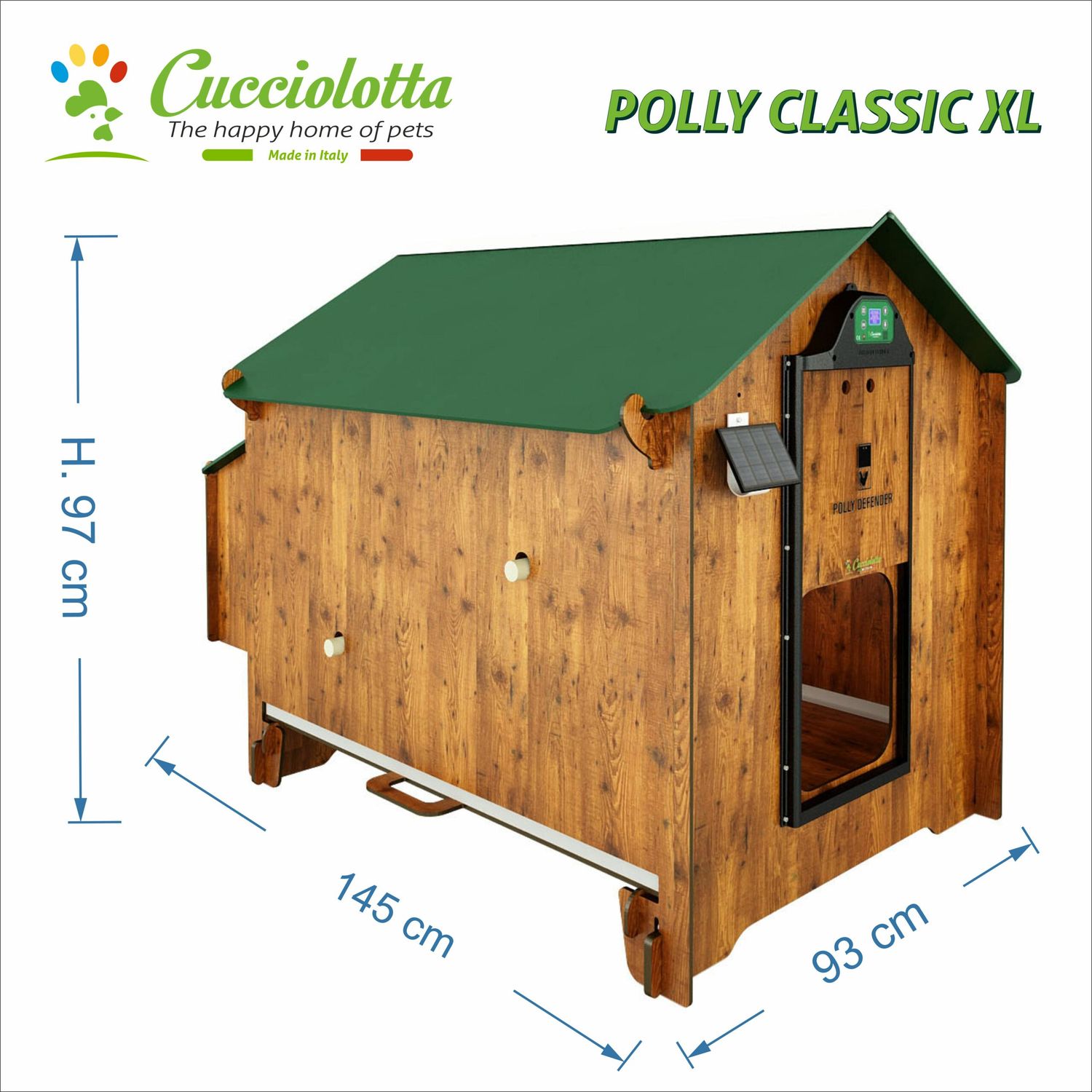 Cucciolotta Kippenhok Classic XL
