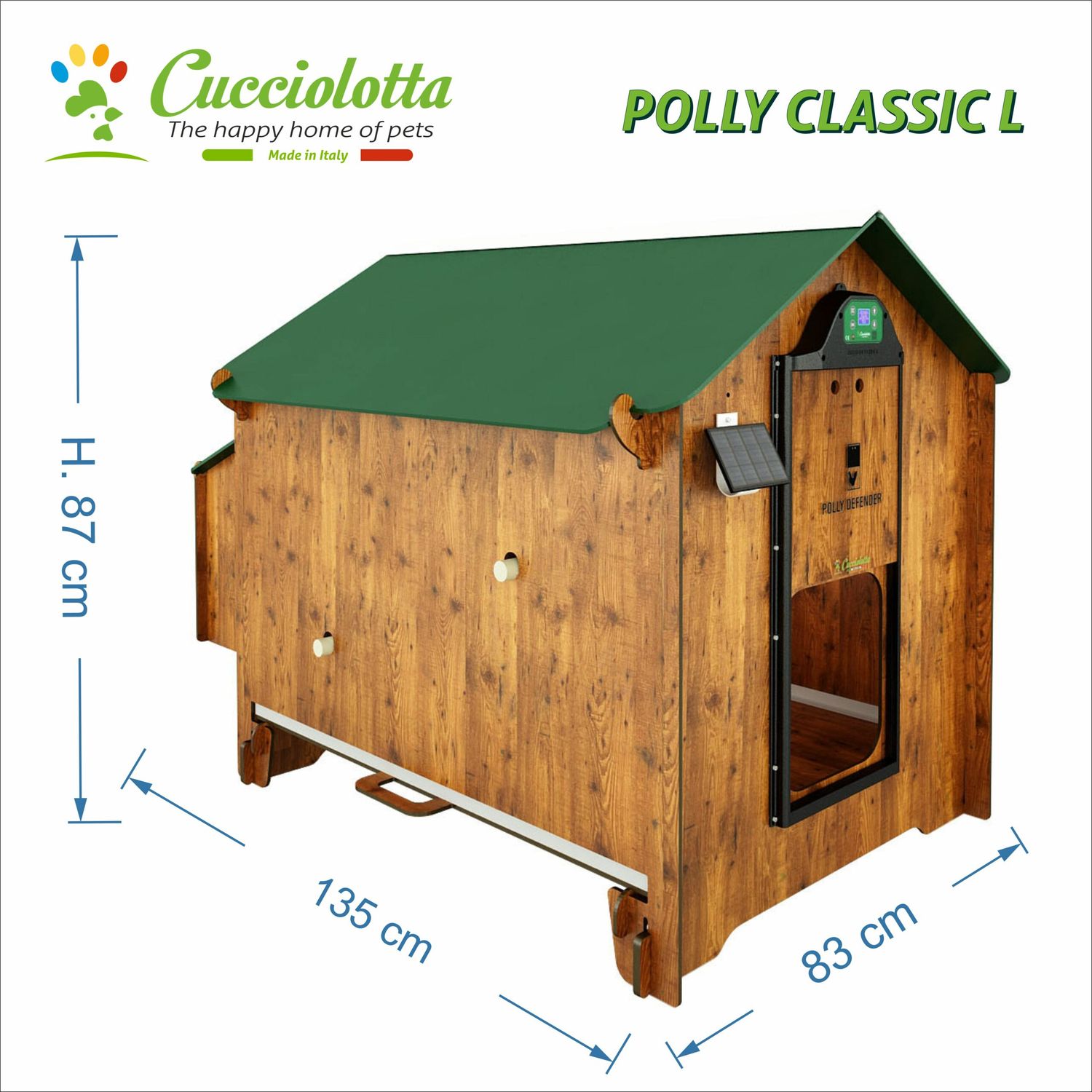Cucciolotta kippenhok Classic L
