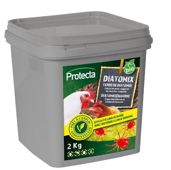 Protecta Diatomix Diatomeeenaarde Bestrijding Bloedluis 2kg