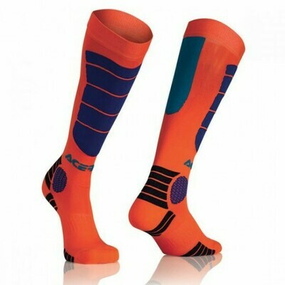 Acerbis MX Impact sokken oranje/blauw