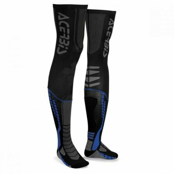 Acerbis X-Leg Pro sokken zwart/blauw