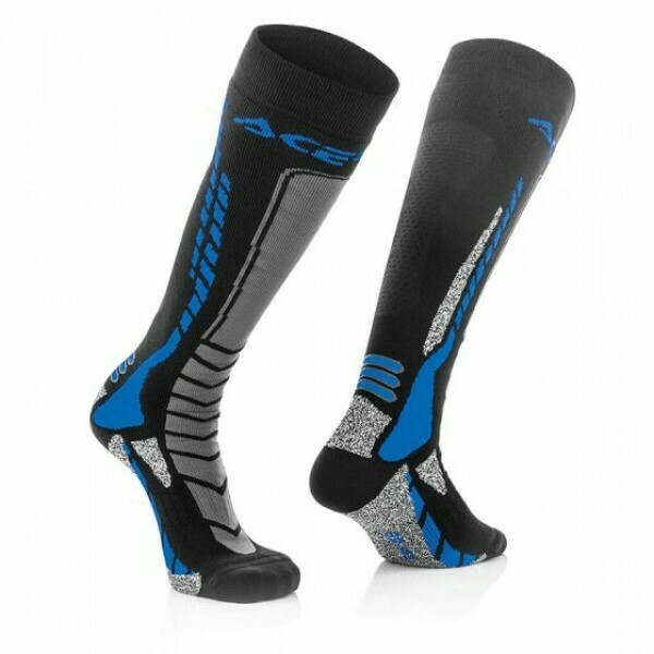 Acerbis MX Pro sokken zwart/blauw