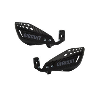 Handkappen Circuit Carbon Look - Zwart/grijs