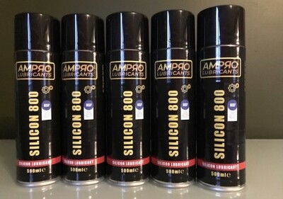 Doos 12st Ampro silicon spray