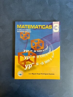 Matemáticas 9no grado + cuaderno de trabajo - Honduras