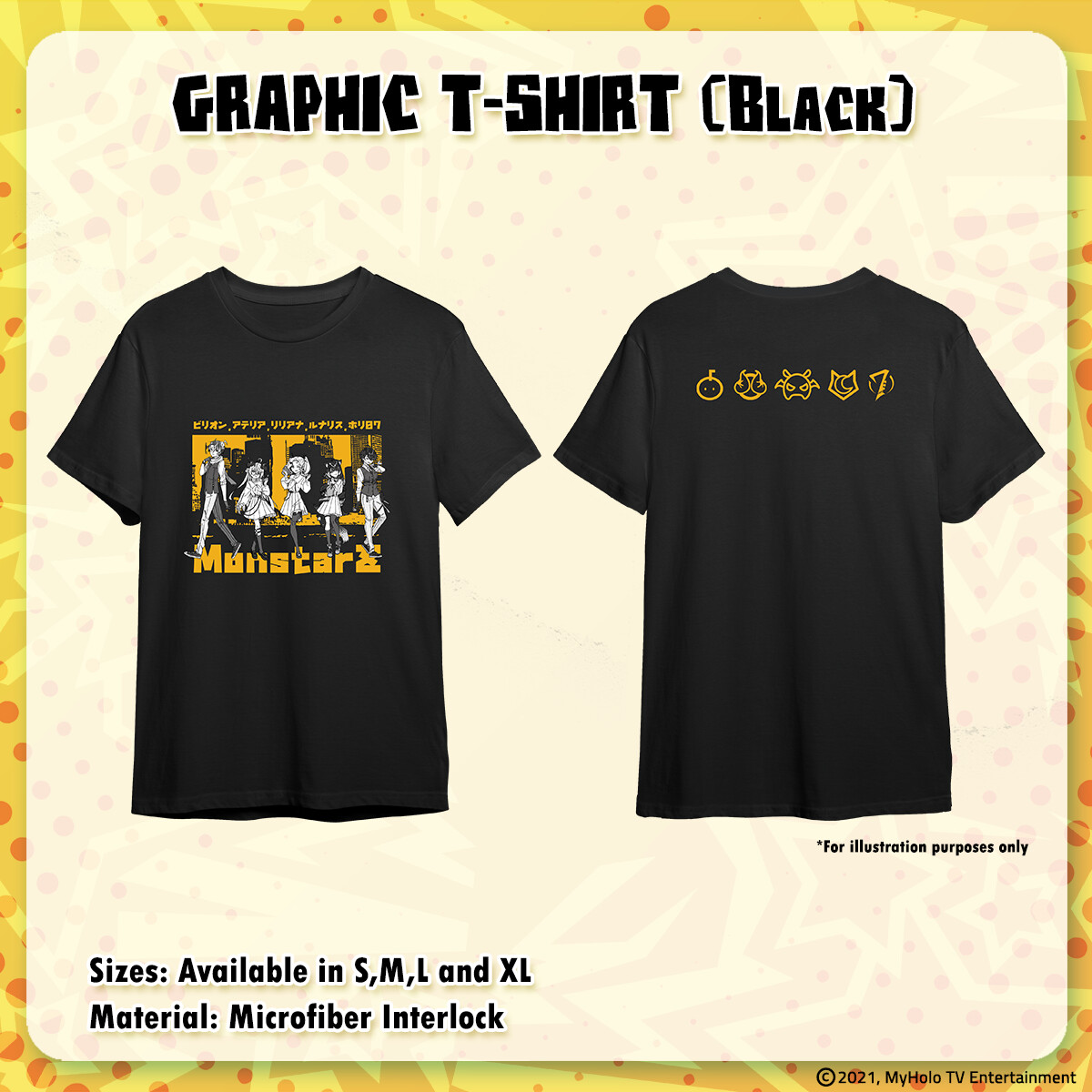 [PRE-ORDER] MonstarZ - Special Edition T-Shirt (Black)