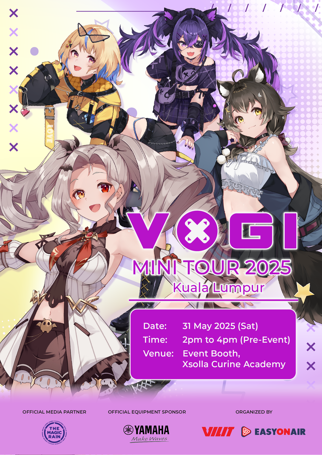 VOGI Mini Tour 2025- 1 to 1 (Virtual Session)