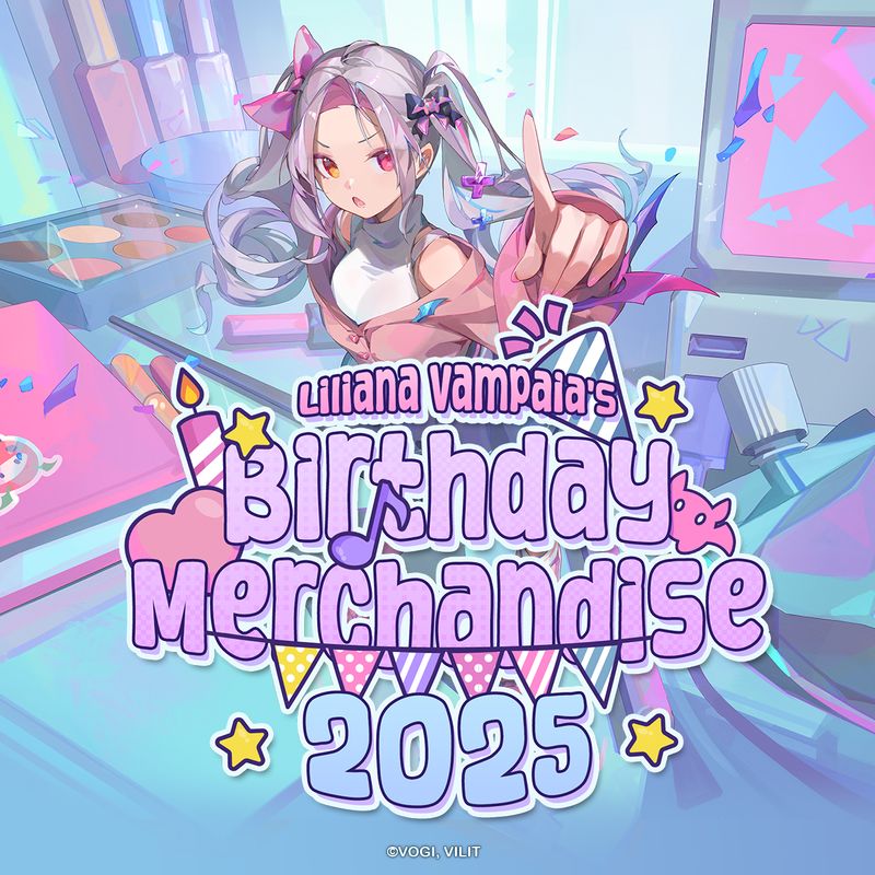 [PRE-ORDER] Liliana Vampaia Birthday Merchandise 2025