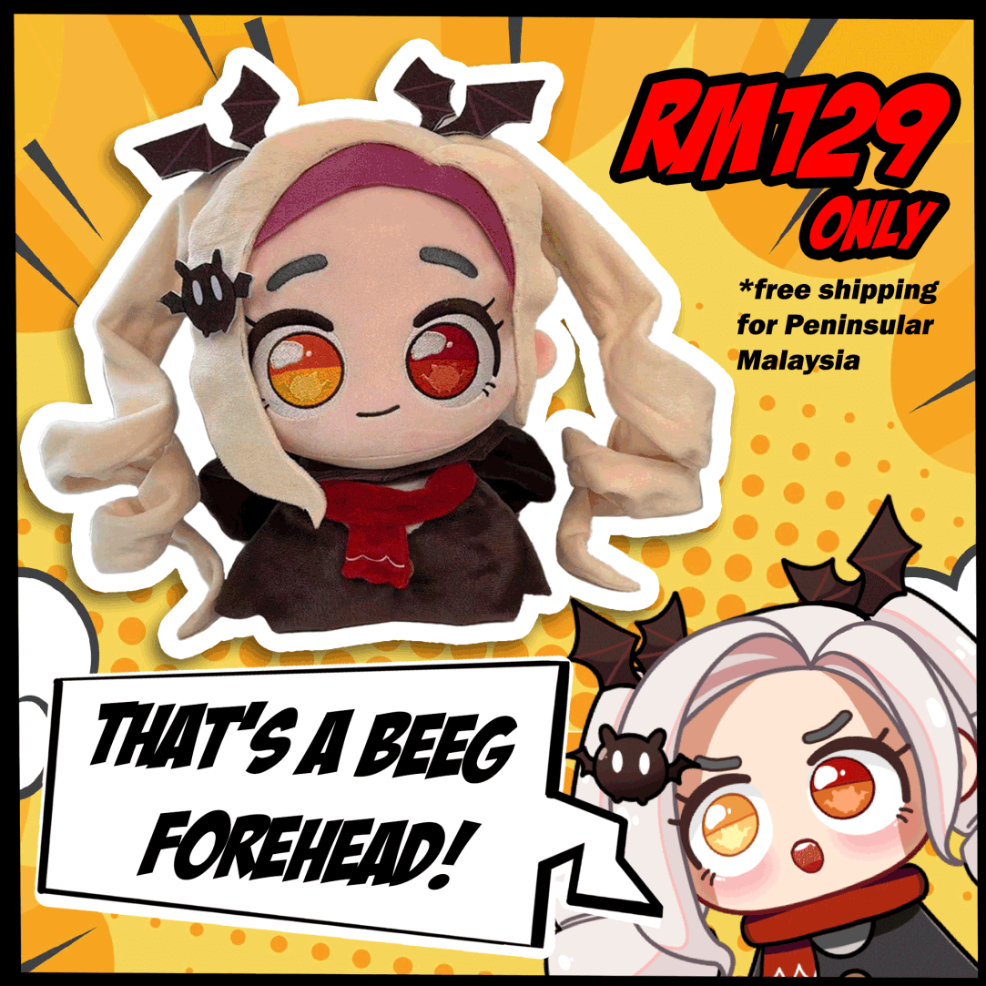 [LIMITED UNITS] Liliana Vampaia Cheebies Plushie 2025